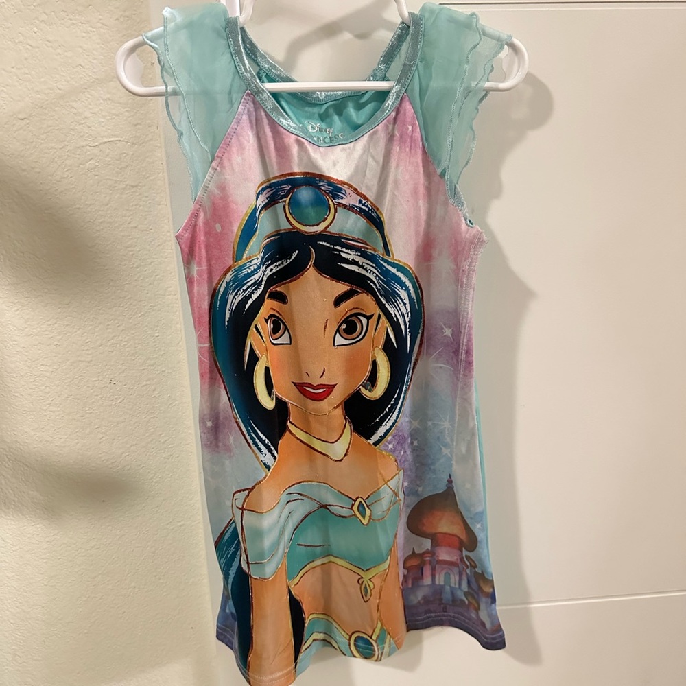Disney Princess Jasmine Nightgown - Teal and Pink